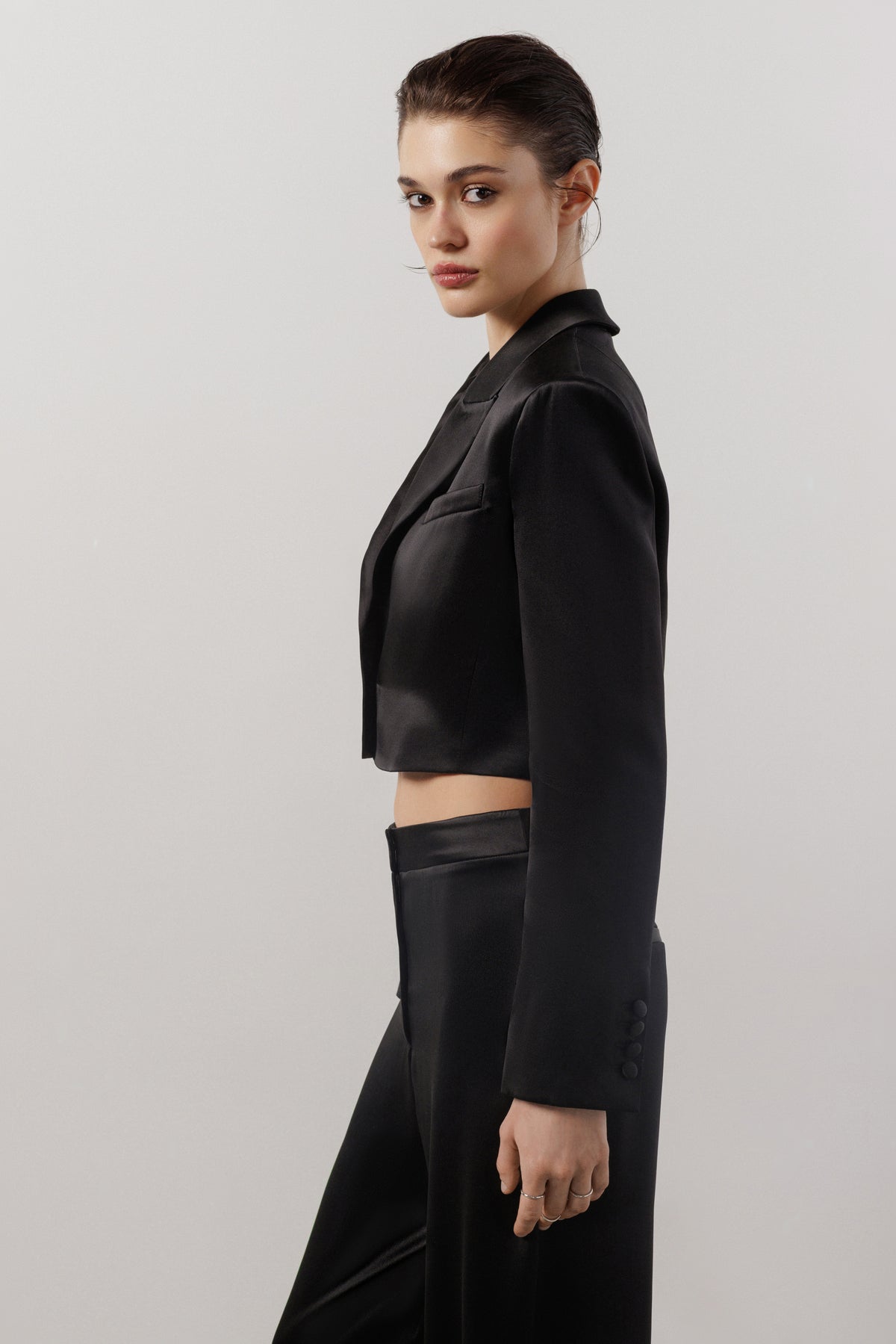 Cropped Blazer