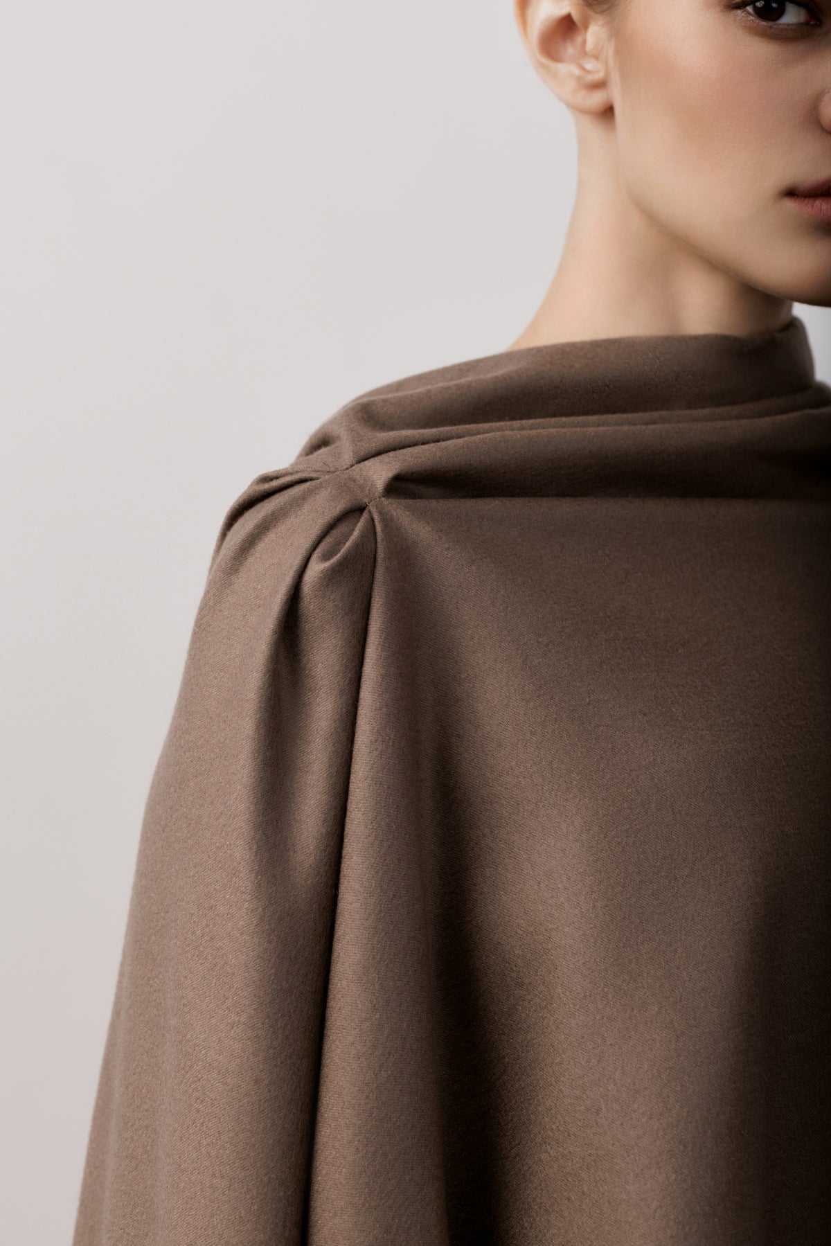 Draped Poncho