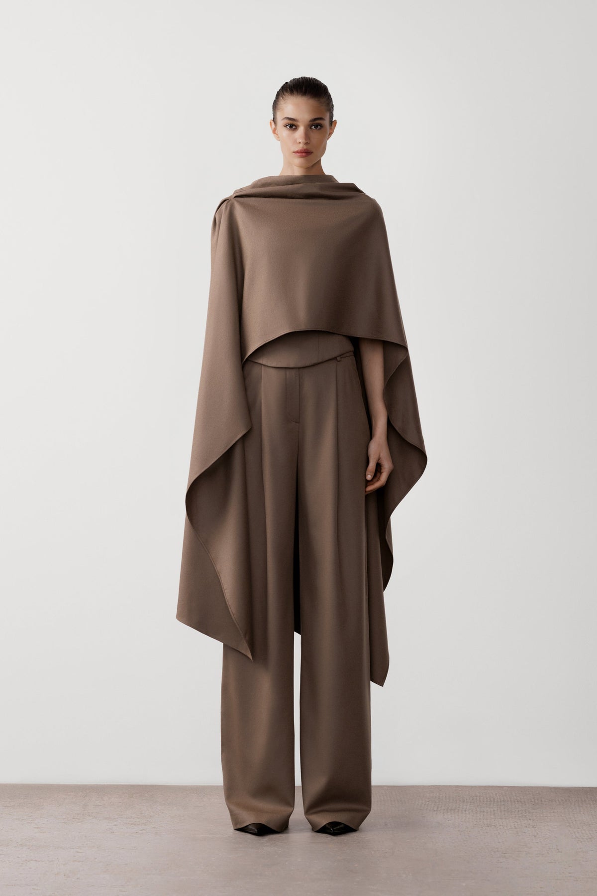 Draped Poncho