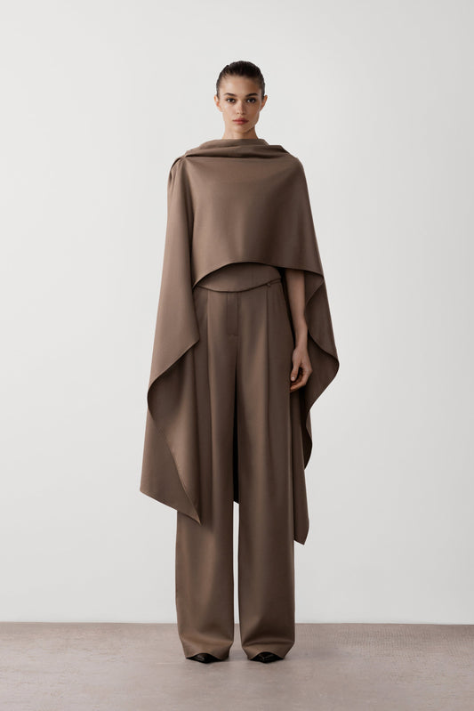 Draped Poncho