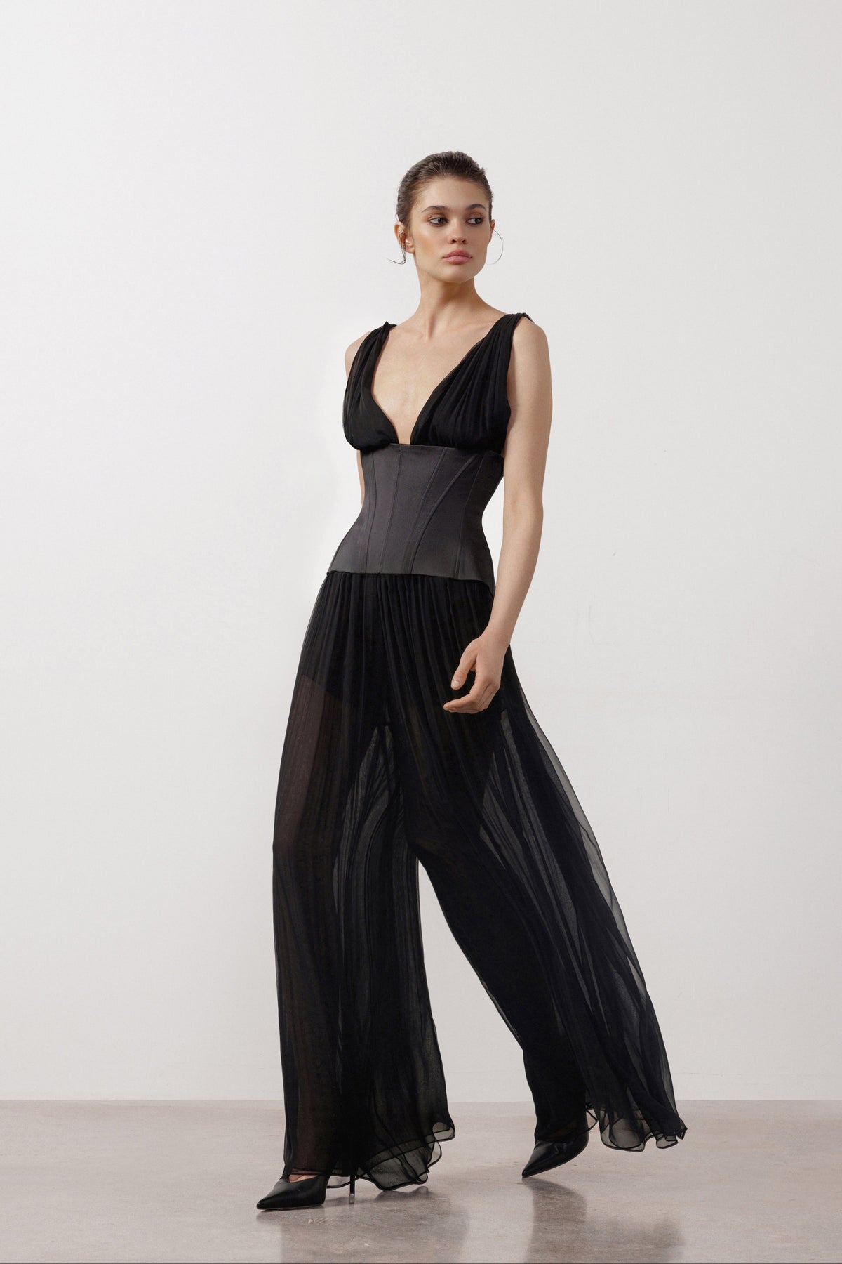 Corseted Jumpsuit