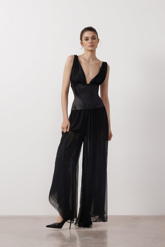 Corseted Jumpsuit