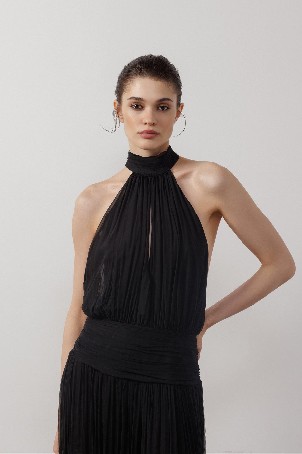 Draped Jumpsuit