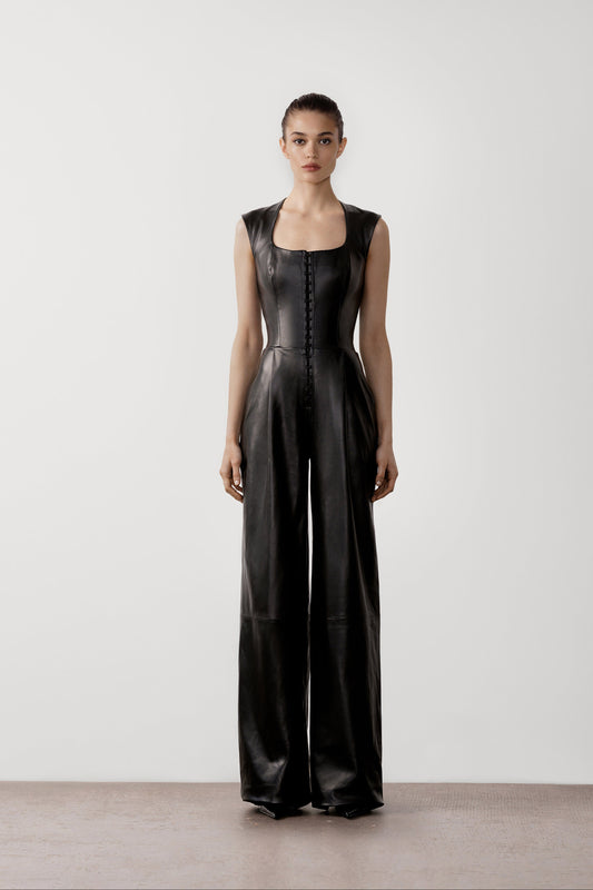 Corset-Top Jumpsuit