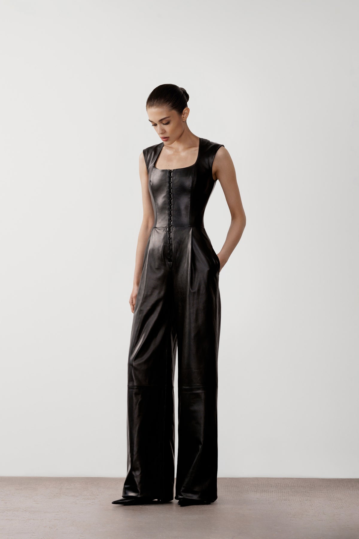 Corset-Top Jumpsuit