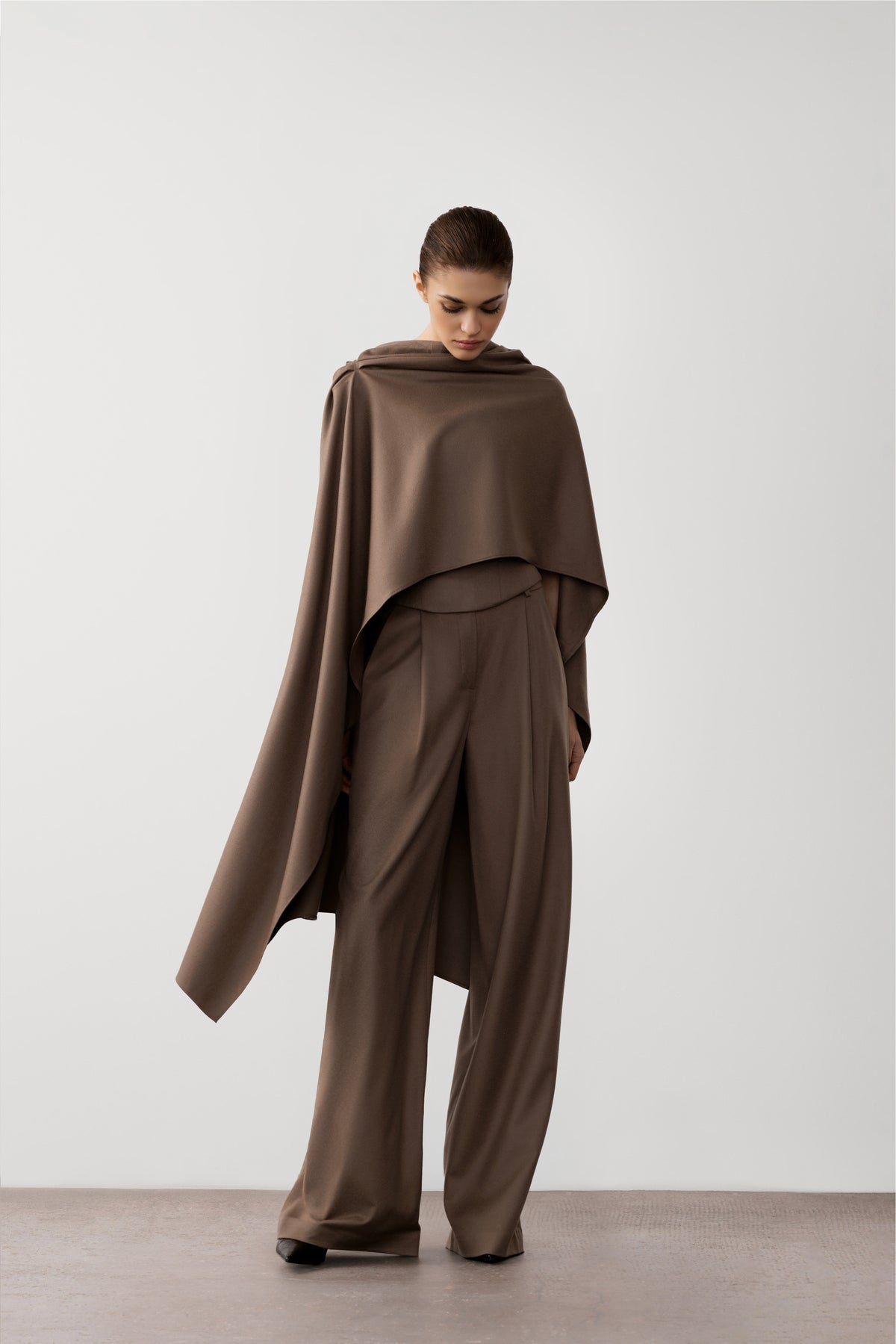 Draped Poncho