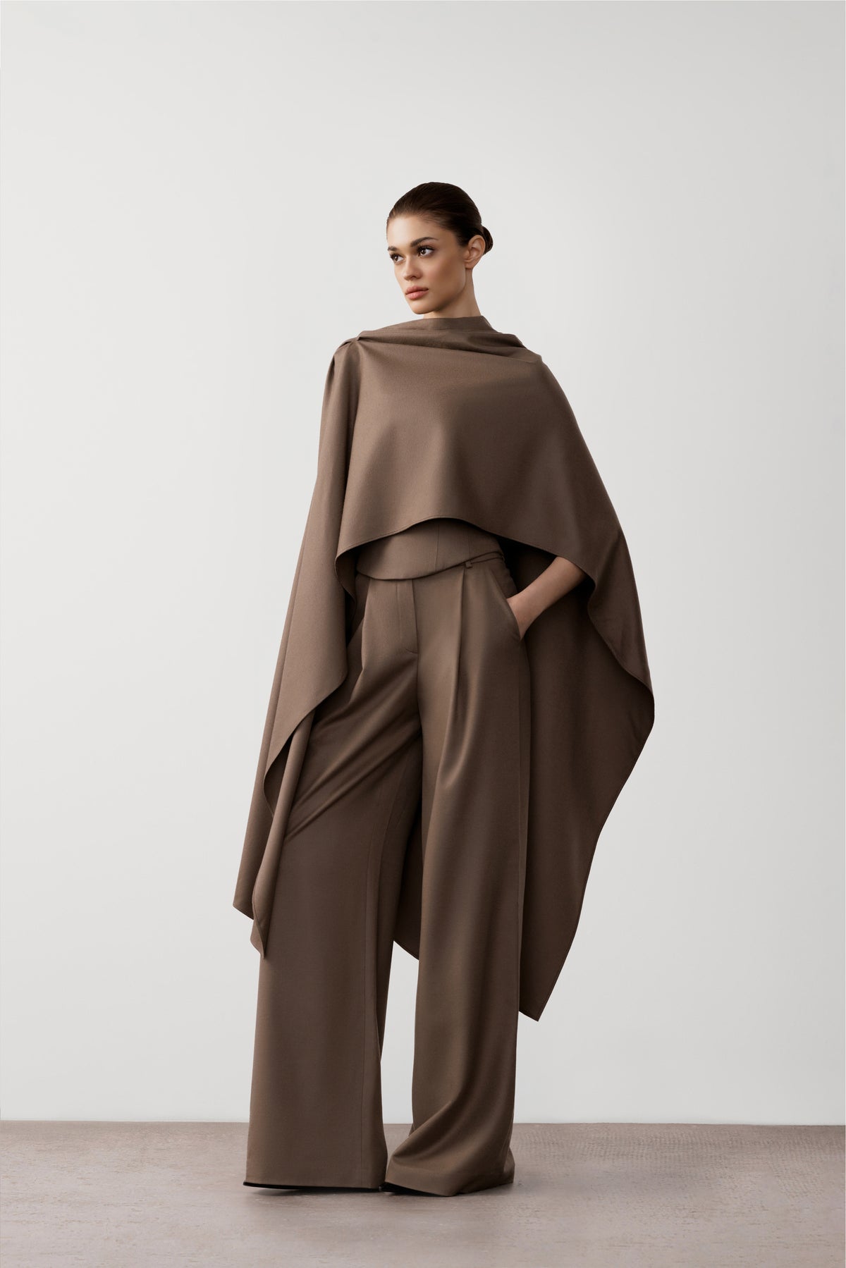 Draped Poncho
